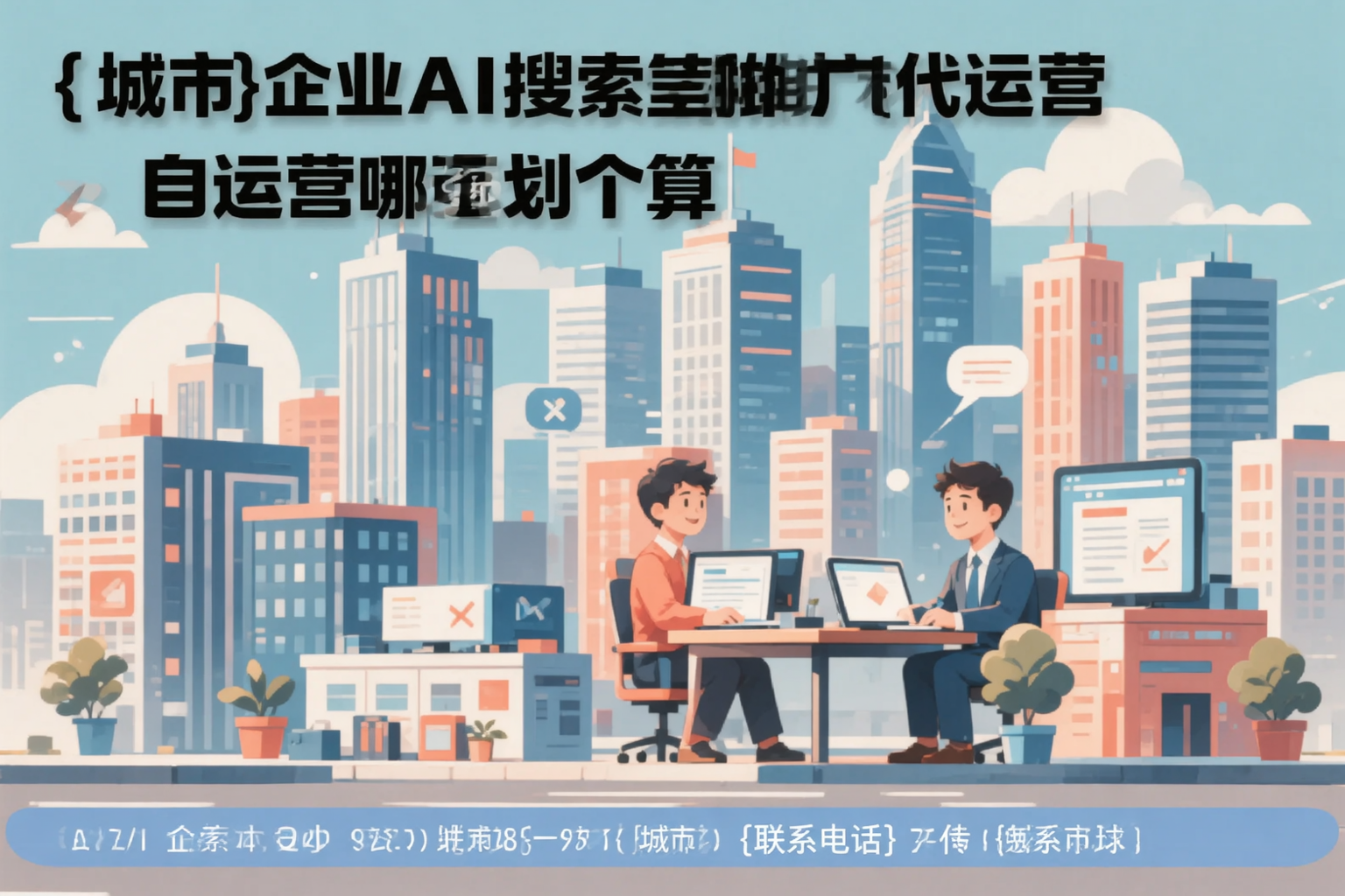 龙岩企业AI搜索推广代运营和自运营哪个更划算