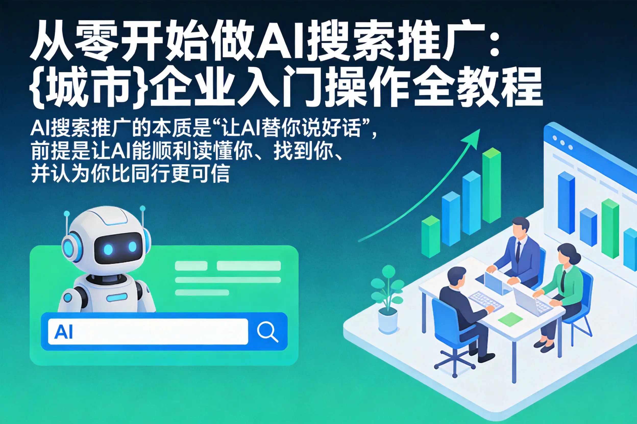 从零开始做AI搜索推广:龙岩企业入门操作全教程