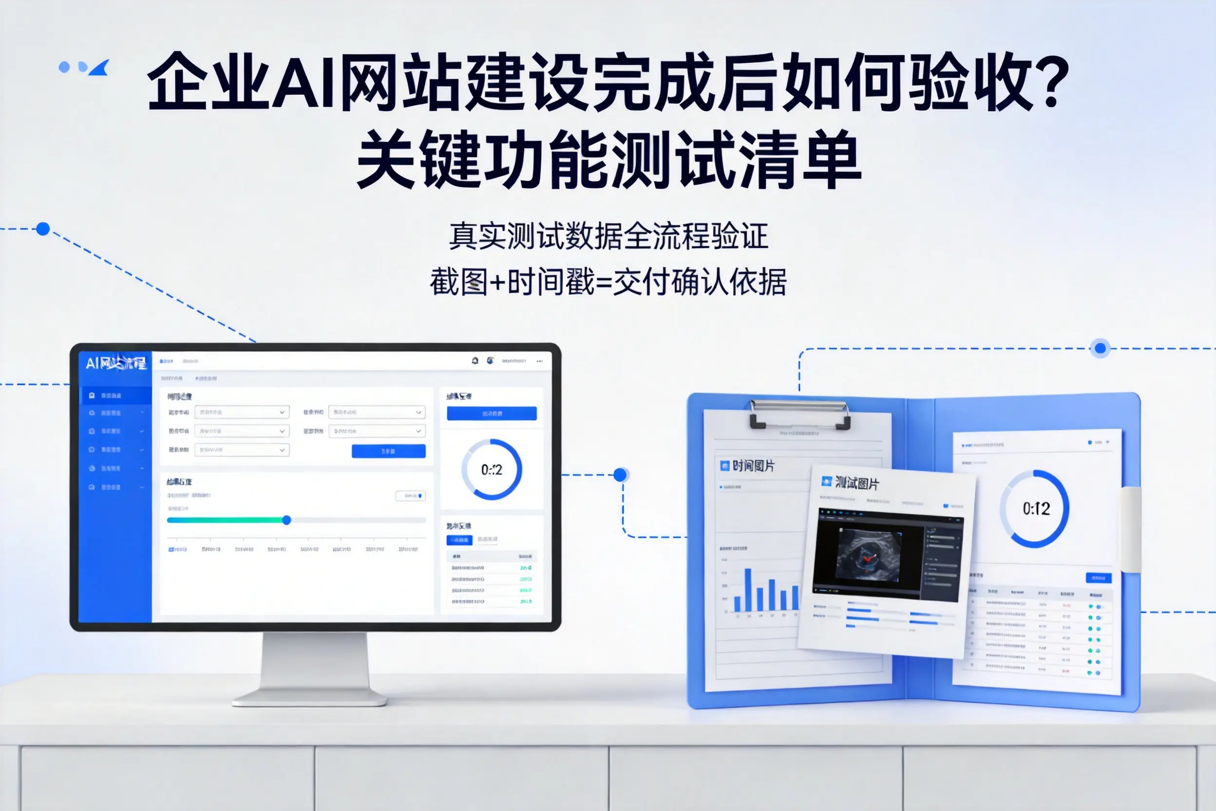 龙岩企业AI网站建设完成后如何验收?关键功能测试清单
