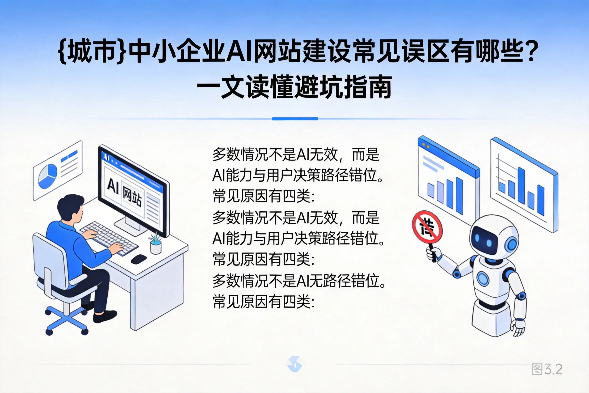 龙岩中小企业AI网站建设常见误区有哪些？一文读懂避坑指南