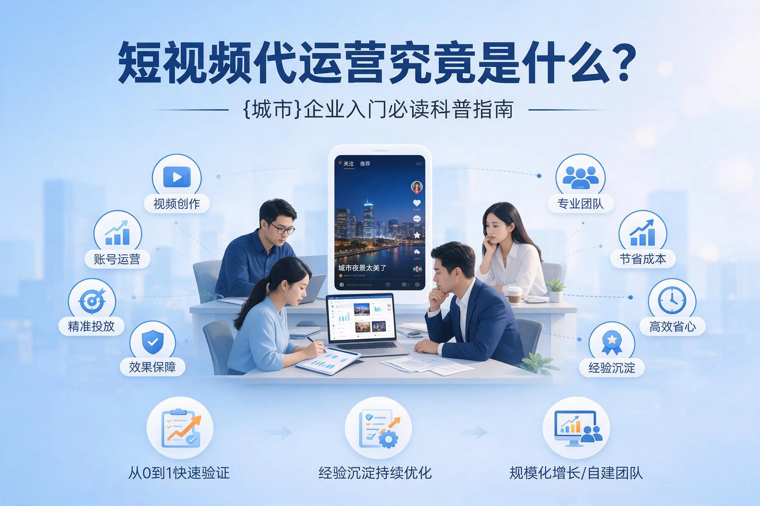 短视频代运营究竟是什么?龙岩企业入门必读科普指南