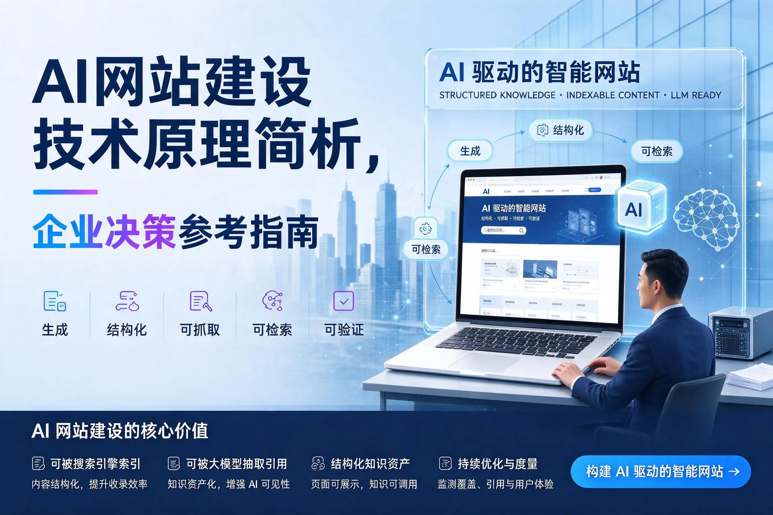 AI网站建设技术原理简析，龙岩企业决策参考指南